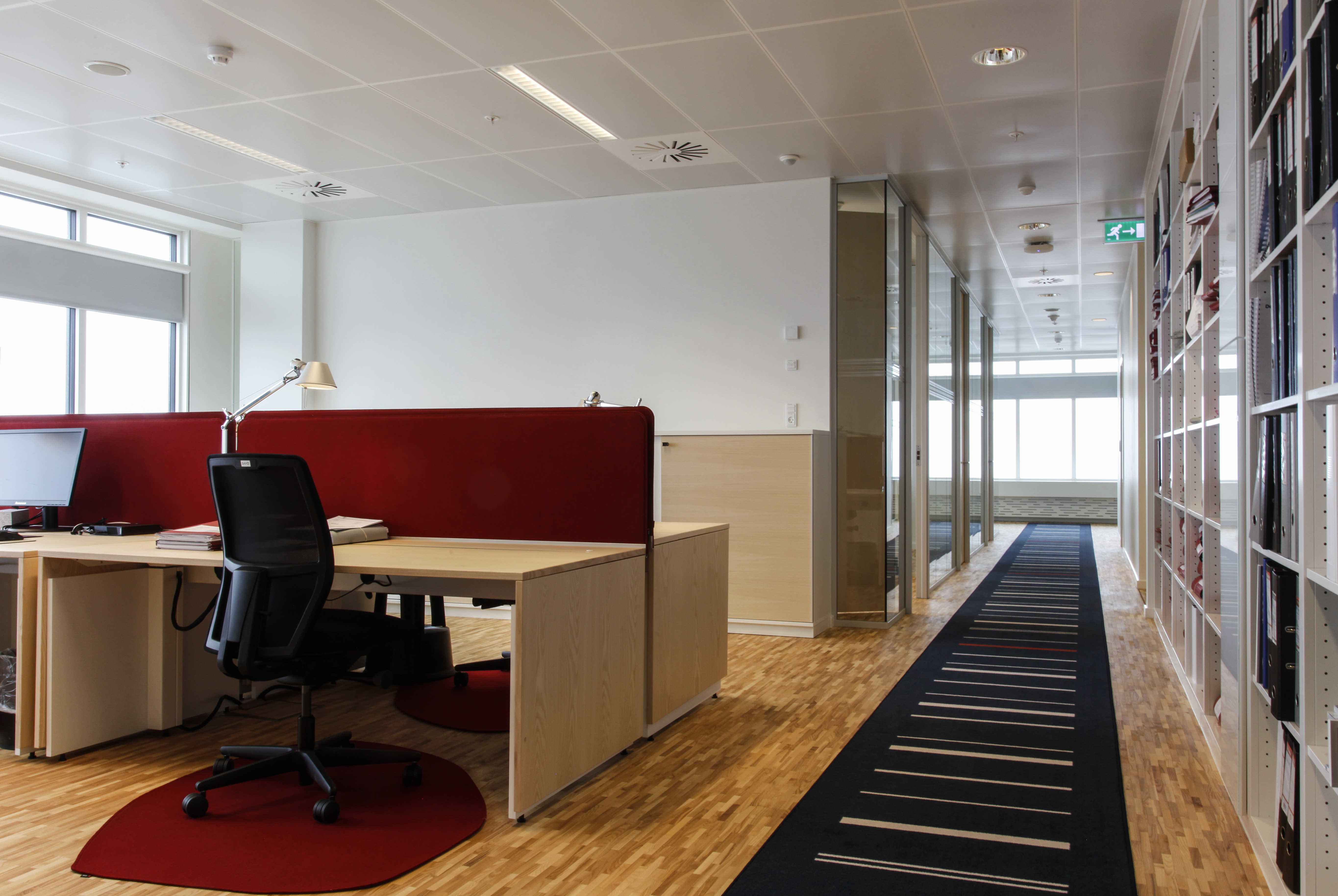 Bech Bruun -3.bordskærm i filt